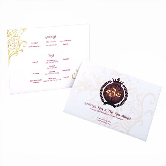 Eza Yoga Business Card